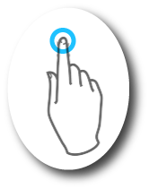 Gesture to double-tap